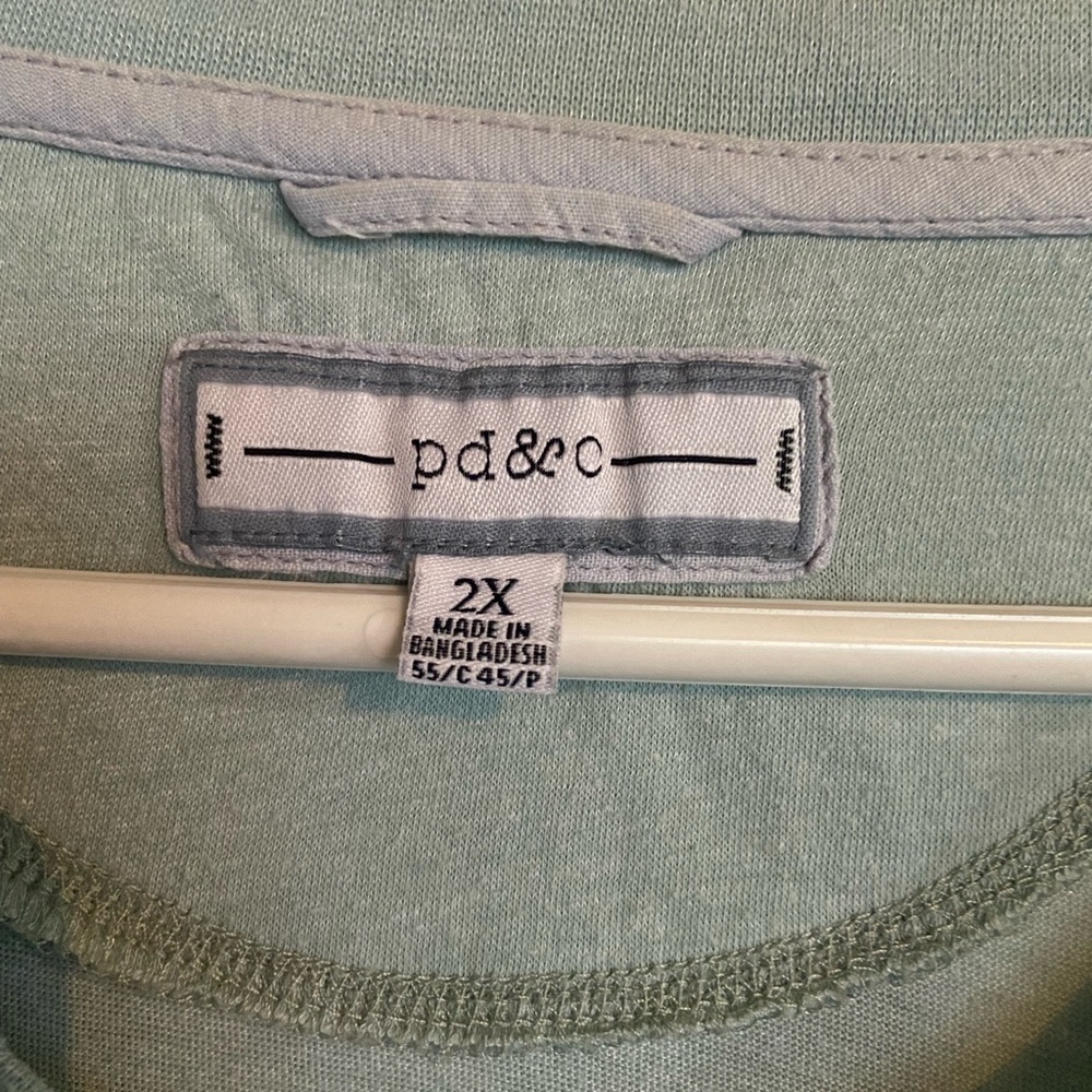 Pd&c Mens Sz-2X lightweight short sleeve right pocket t-shirt-In Used Condition - Picture 7 of 7